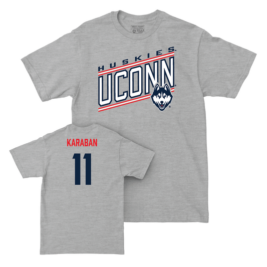 Sport Grey Men's Basketball Vintage Tee - Alex Karaban