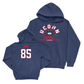 UConn Football Arch Navy Hoodie - Drew Kron | #85