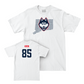Football White Bleed Blue Comfort Colors Tee - Drew Kron