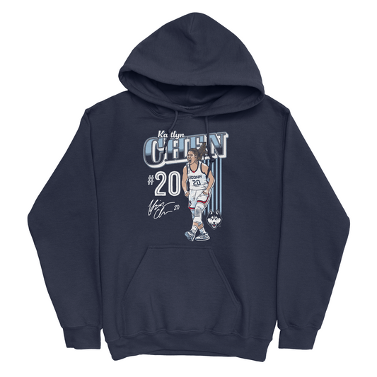 EXCLUSIVE RELEASE: Kaitlyn Chen Illustrated Navy Hoodie