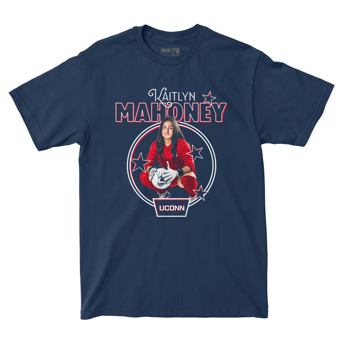 EXCLUSIVE RELEASE: Kaitlyn Mahoney Portrait Navy Tee