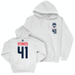 Legacy Collection: UConn Women's Basketball White Logo Hoodie - Kiah Stokes | #41