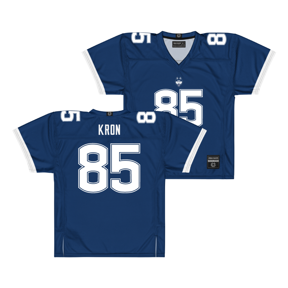 Navy UConn Football Jersey - Drew Kron