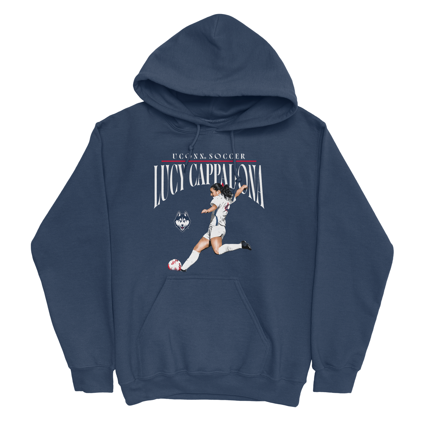 EXCLUSIVE RELEASE: Lucy Cappadona Illustrated Navy Hoodie