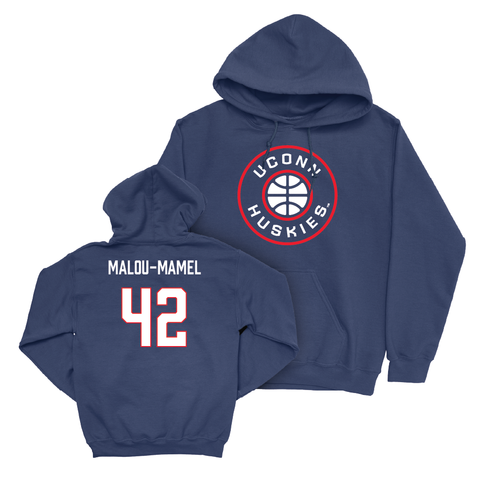 Navy Women's Basketball Hardwood Hoodie  - Gandy Malou-Mamel
