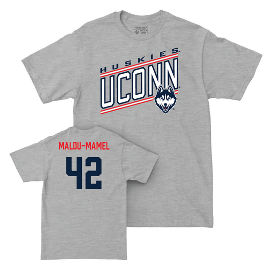 Sport Grey Women's Basketball Vintage Tee  - Gandy Malou-Mamel