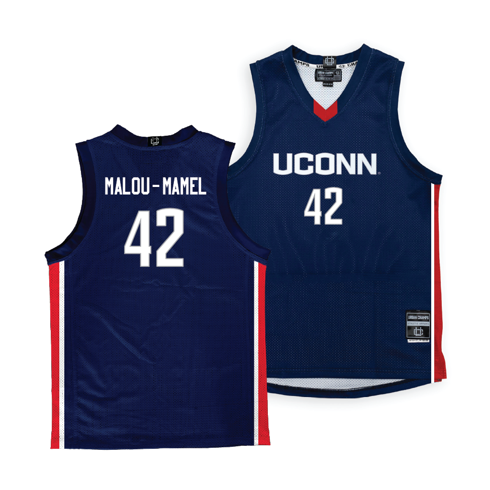 Navy Women's Basketball UConn Jersey  - Gandy Malou-Mamel