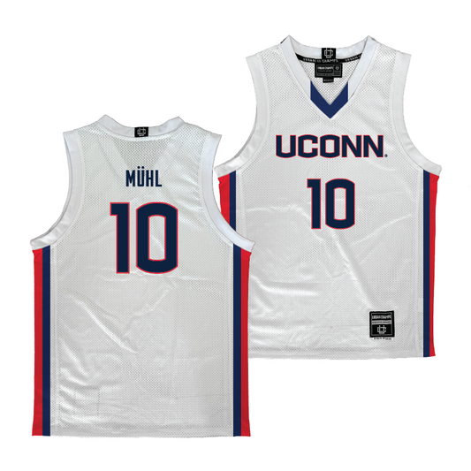UConn Women's Basketball White Jersey - Nika Mühl | #10