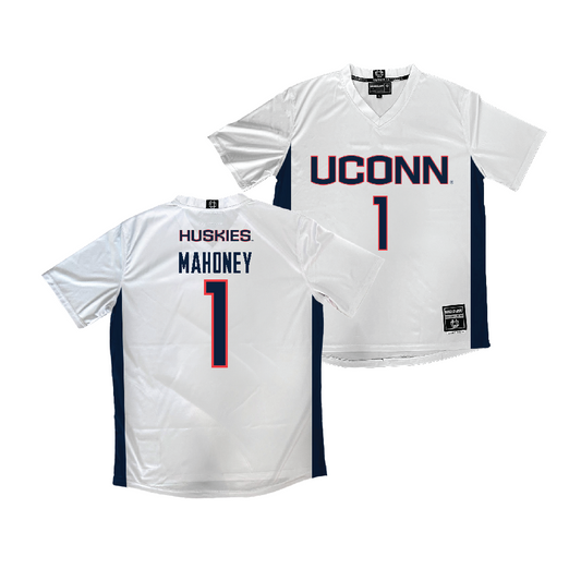 UConn Women's Soccer White Jersey - Kaitlyn Mahoney | #1