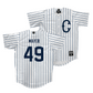 UConn Baseball White Jersey - Cameron Mayer | #49