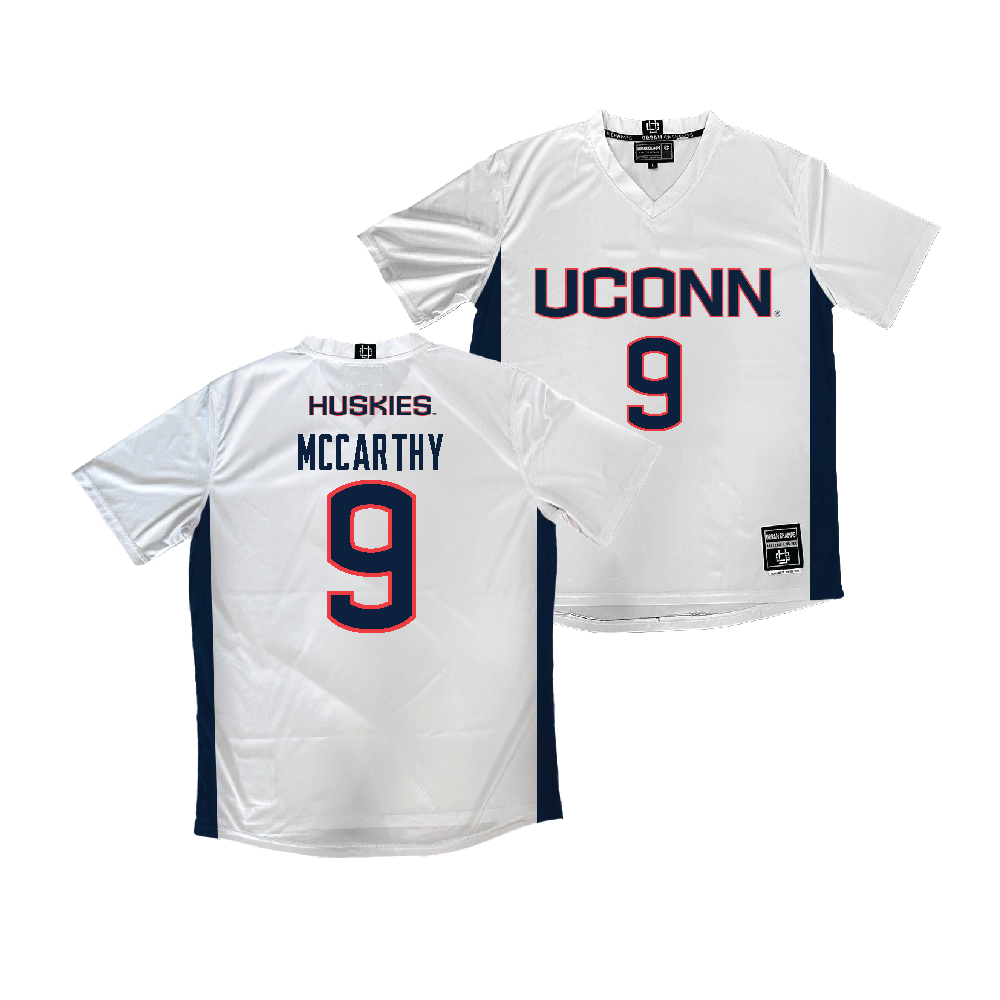 UConn Women's Soccer White Jersey - Sophie McCarthy | #9