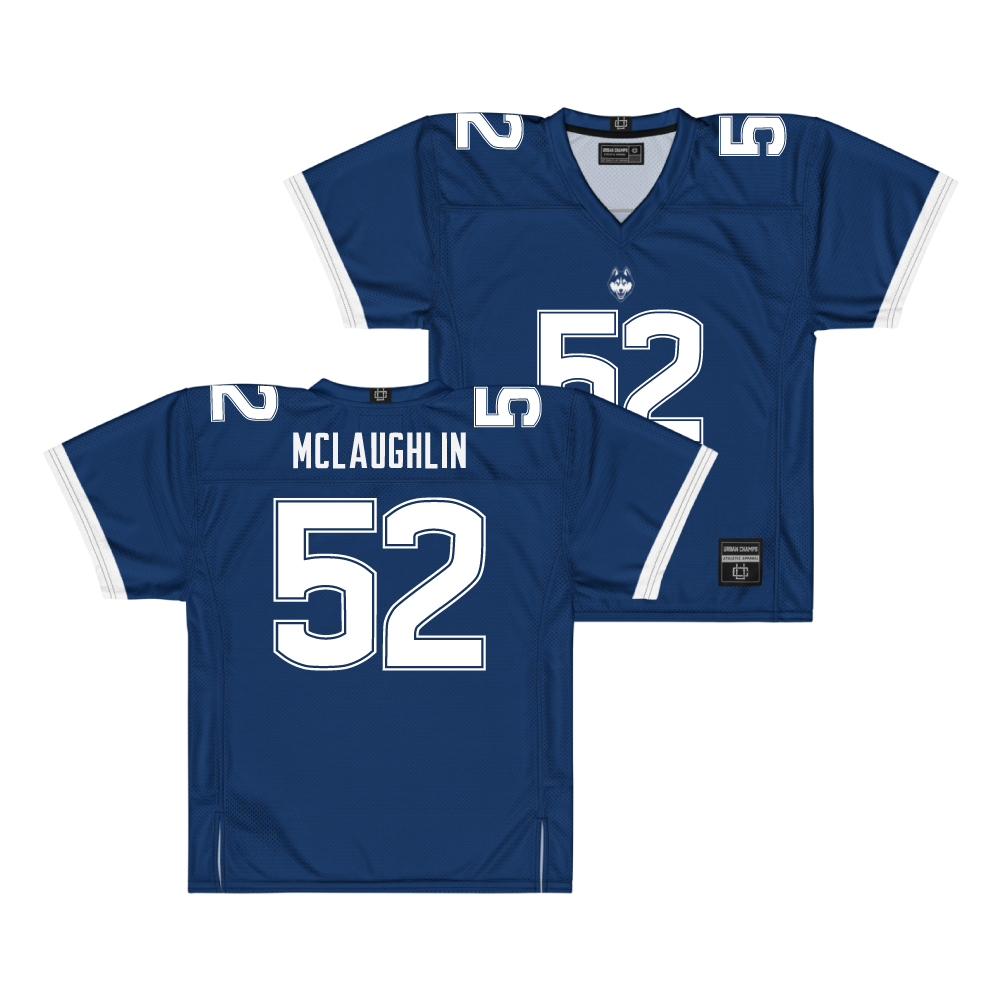 Navy UConn Football Jersey - Deron McLaughlin