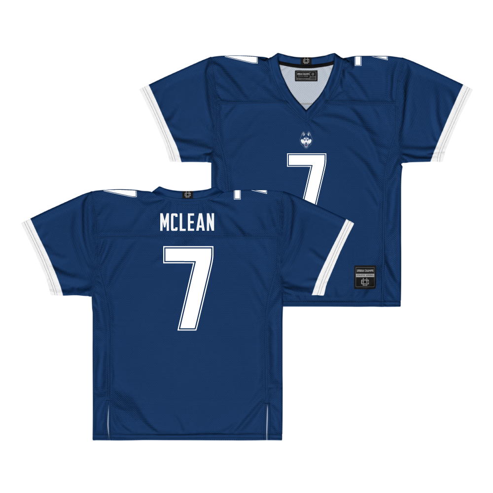 Navy UConn Football Jersey - Malachi Mclean
