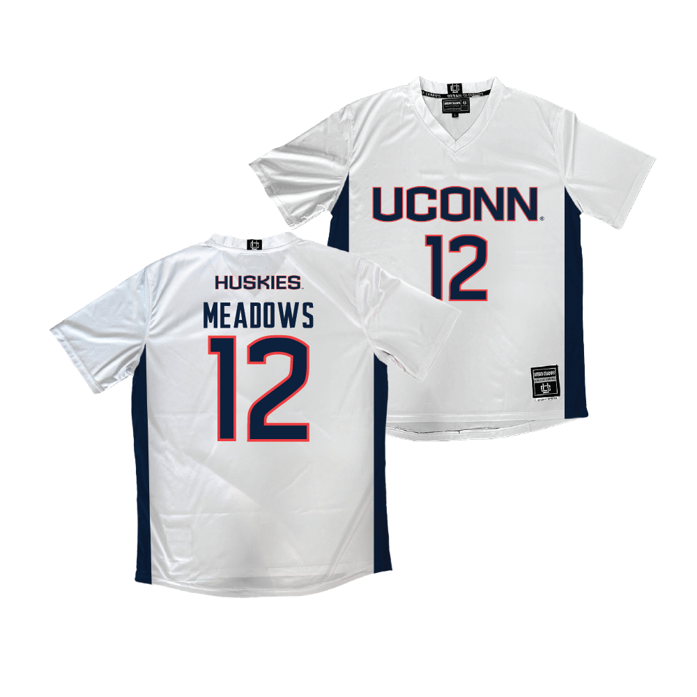 UConn Women's Soccer White Jersey  - Isabella Meadows