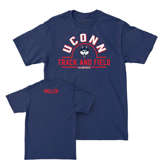 UConn Women's Track & Field Arch Navy Tee  - Emily Miller