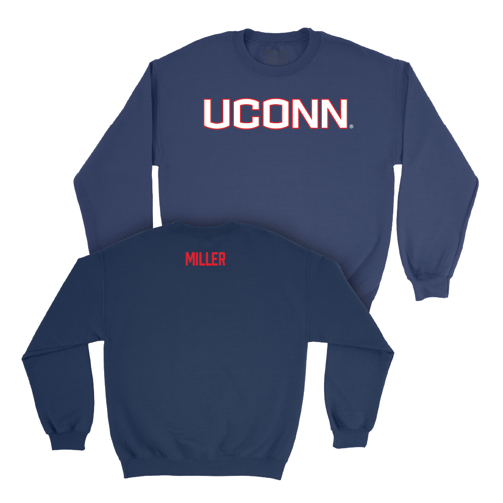 Navy Women's Track & Field UConn Crewneck  - Emily Miller