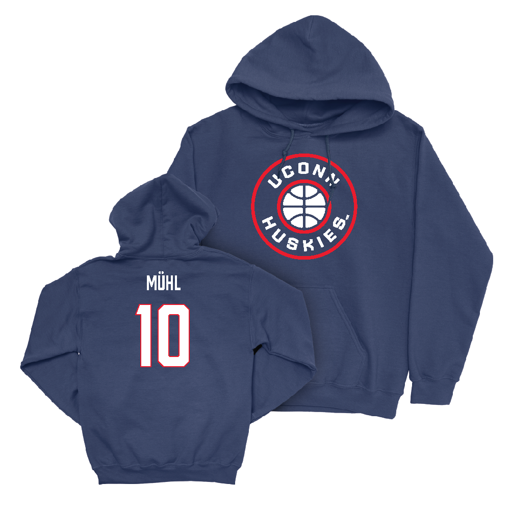 Navy Women's Basketball Hardwood Hoodie  - Nika Mühl