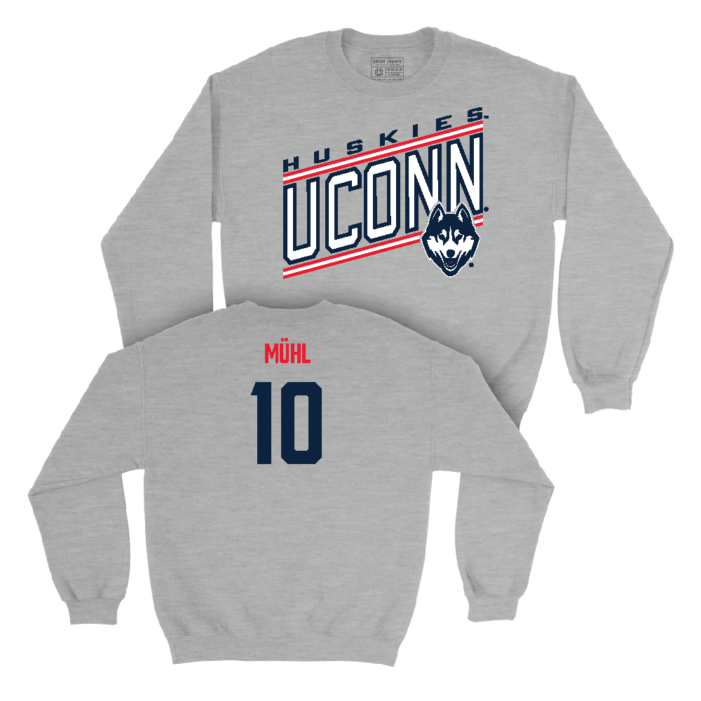 Sport Grey Women's Basketball Vintage Crewneck  - Nika Mühl