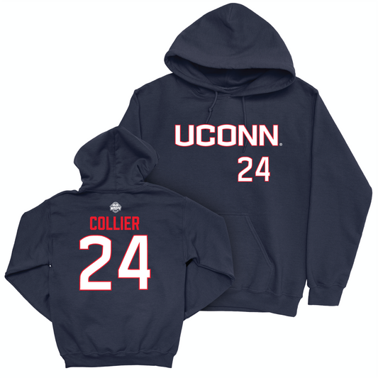 Legacy Collection: UConn Women's Basketball Navy Sideline Hoodie - Napheesa Collier | #24