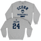Legacy Collection: UConn Women's Basketball Sport Grey Varsity Crew - Napheesa Collier | #24