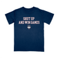 LIMITED RELEASE: UConn Shut Up and Win Games Tee in Navy