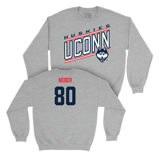 Sport Grey Football Vintage Crewneck - John Neider