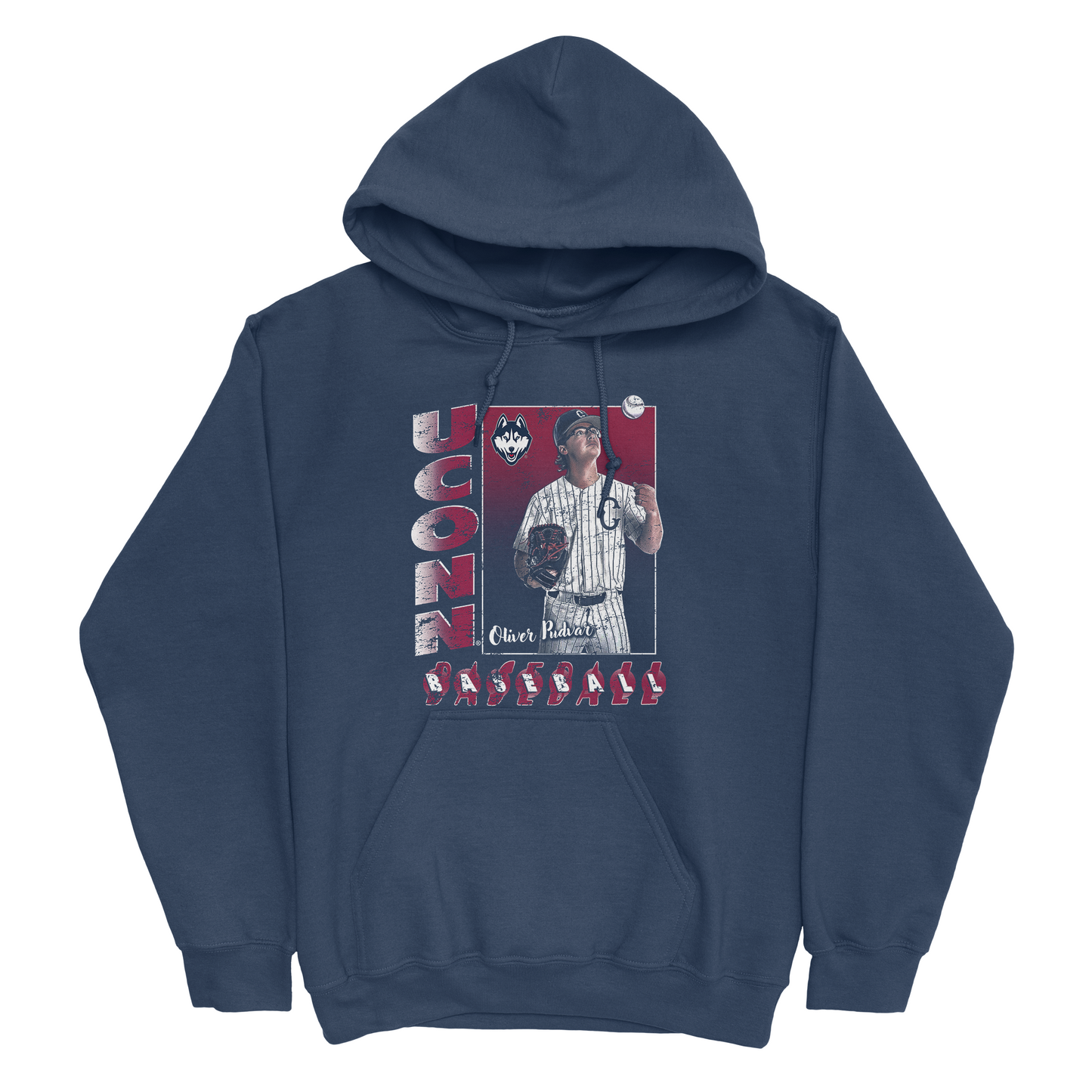 EXCLUSIVE RELEASE: Oliver Pudvar Illustrated Navy Hoodie