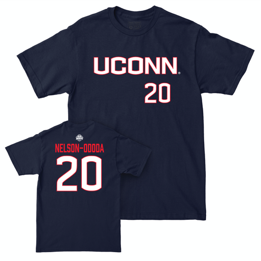 Legacy Collection: UConn Women's Basketball Navy Sideline Tee - Olivia Nelson-Ododa | #20