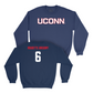 Navy Men's Soccer UConn Crewneck   - Khaya Roudette Gregory