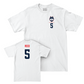 UConn Men's Basketball Logo White Comfort Colors Tee  - Tarris Reed