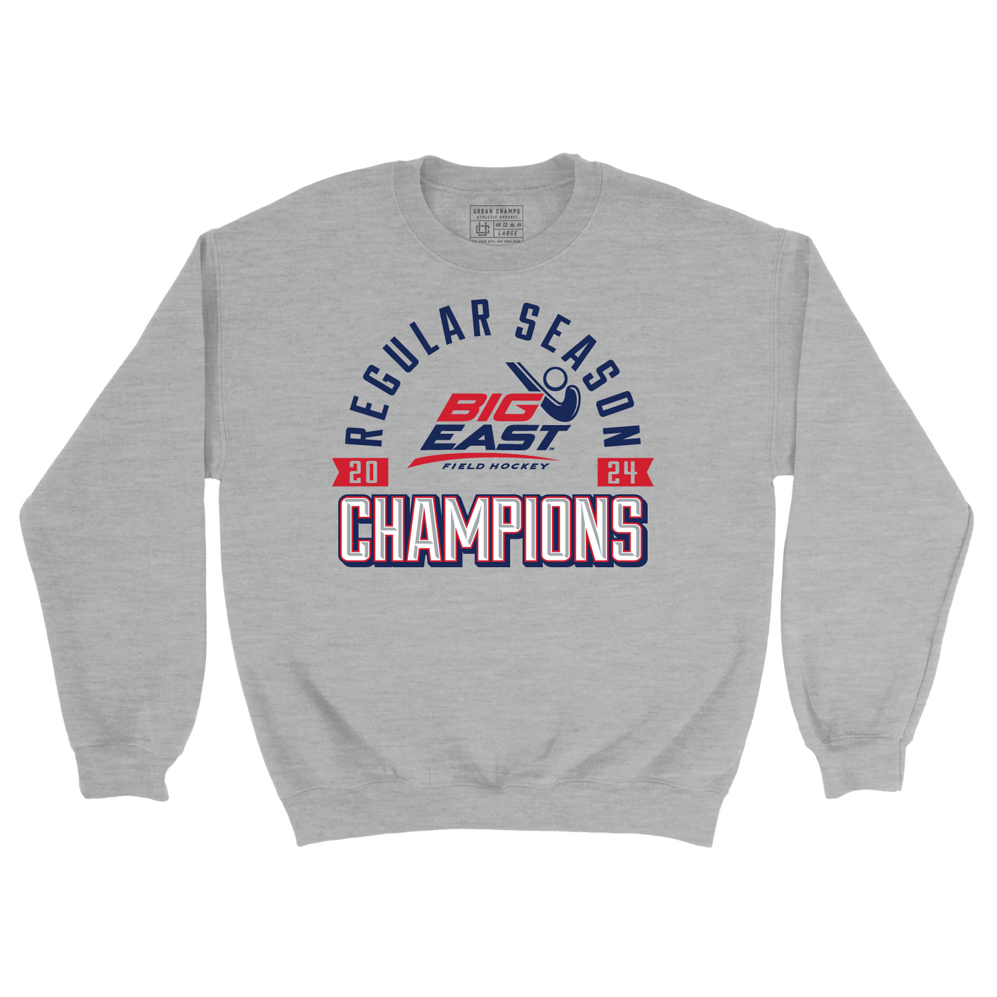 EXCLUSIVE RELEASE: UConn Field Hockey 2024 Regular Season Champions Sport Grey Crew