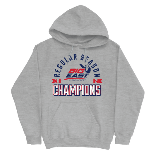 EXCLUSIVE RELEASE: UConn Field Hockey 2024 Regular Season Champions Sport Grey Hoodie