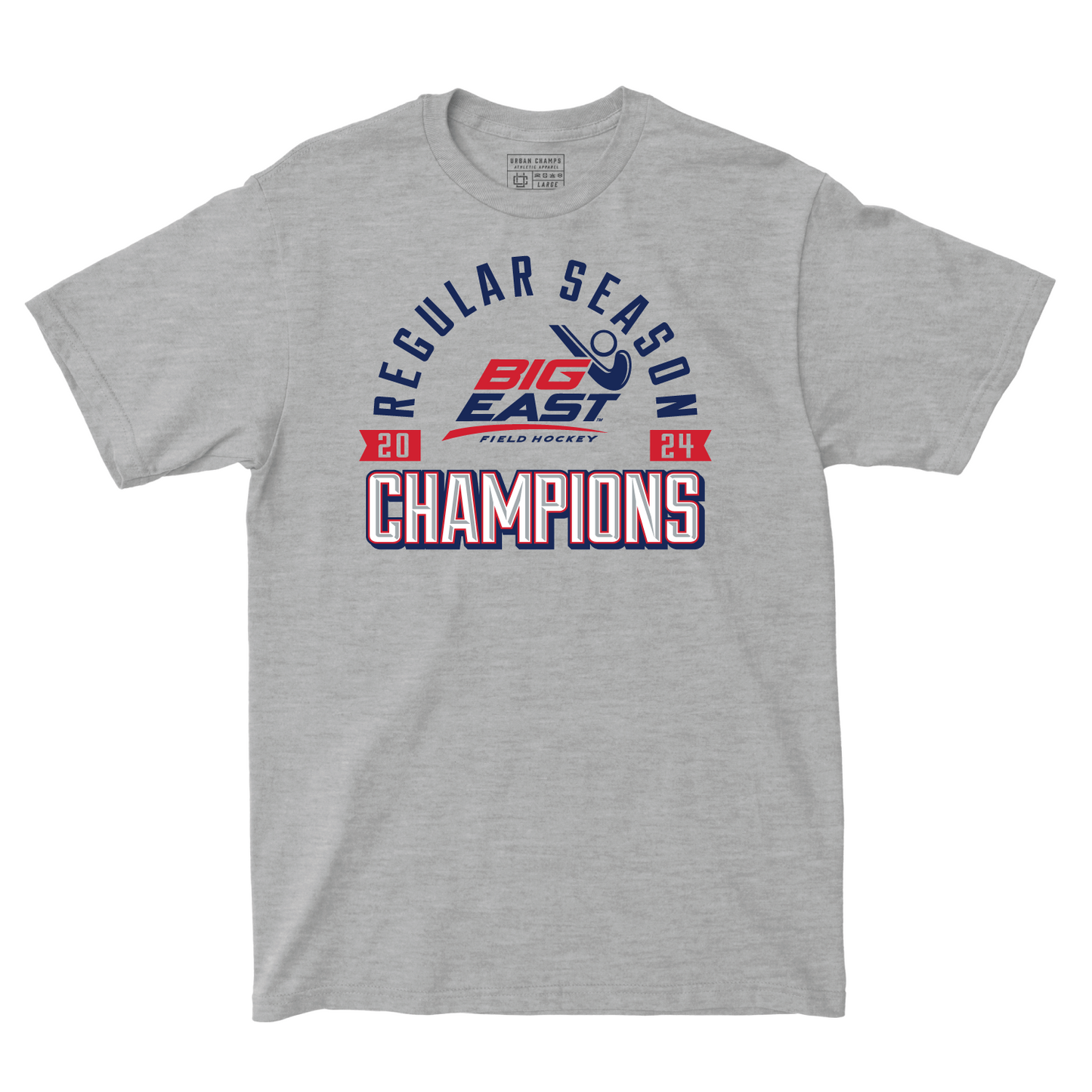 EXCLUSIVE RELEASE: UConn Field Hockey 2024 Regular Season Champions Sport Grey Tee