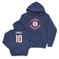 UConn Women's Basketball Arch Navy Hoodie - Qadence Samuels | #10