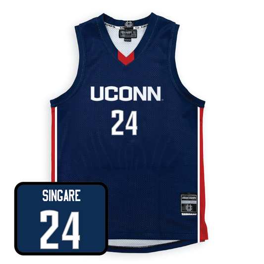 Navy Men's Basketball UConn Jersey - Youssouf Singare