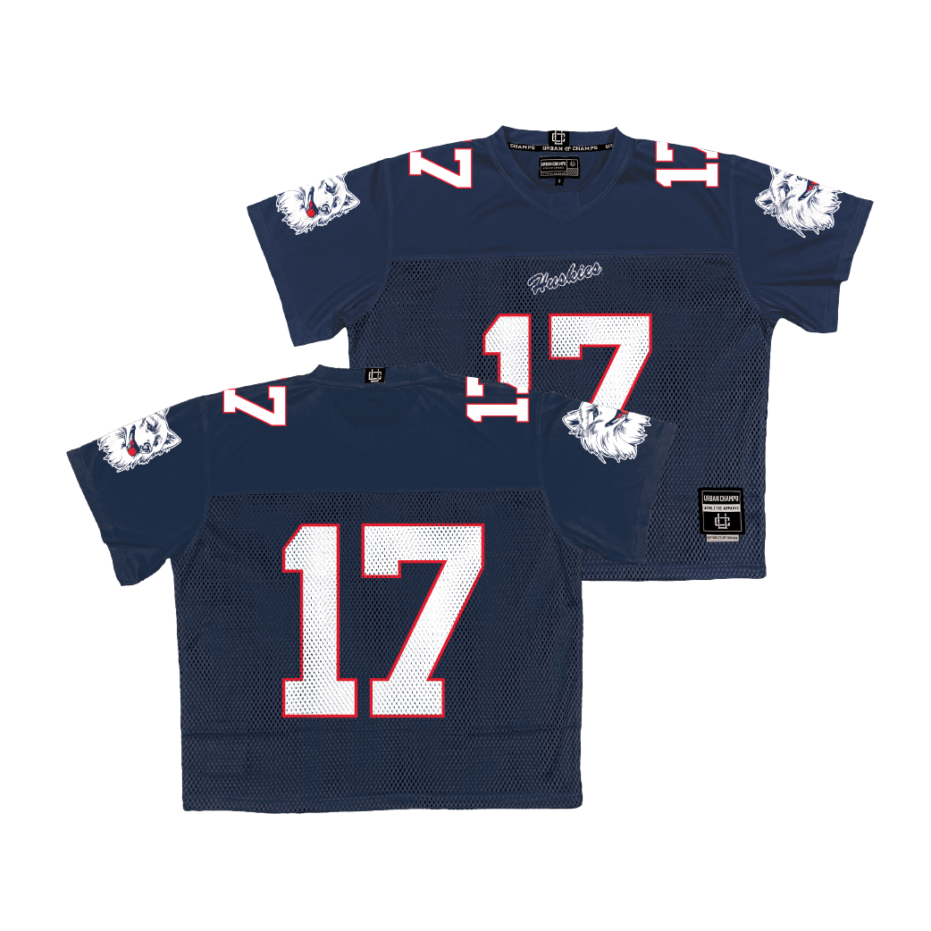 UConn Throwback Football Jersey - Connor Stutz