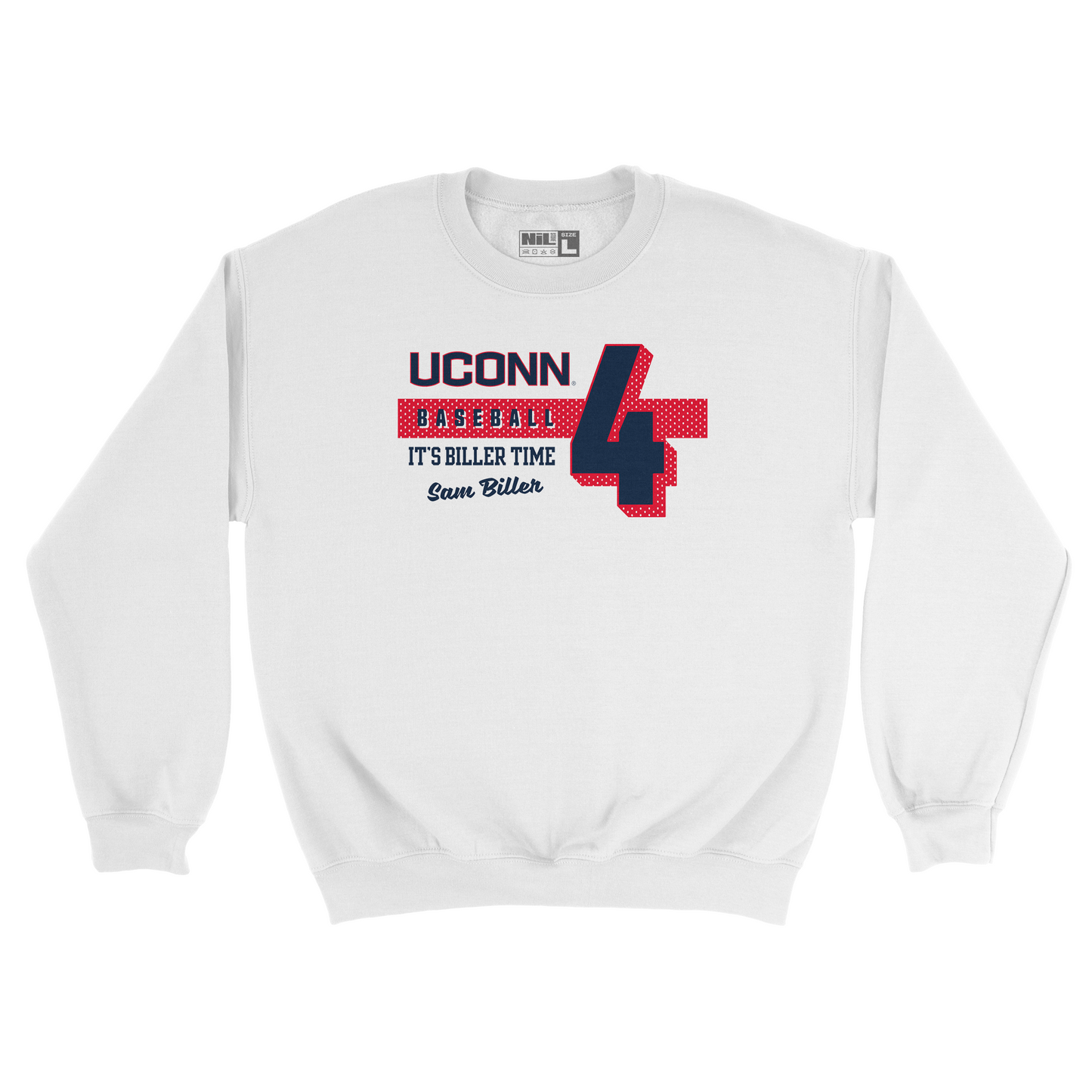EXCLUSIVE RELEASE: Sam Biller Text Design White Crew