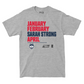 EXCLUSIVE RELEASE: Sarah Strong Calendar Sport Grey Tee