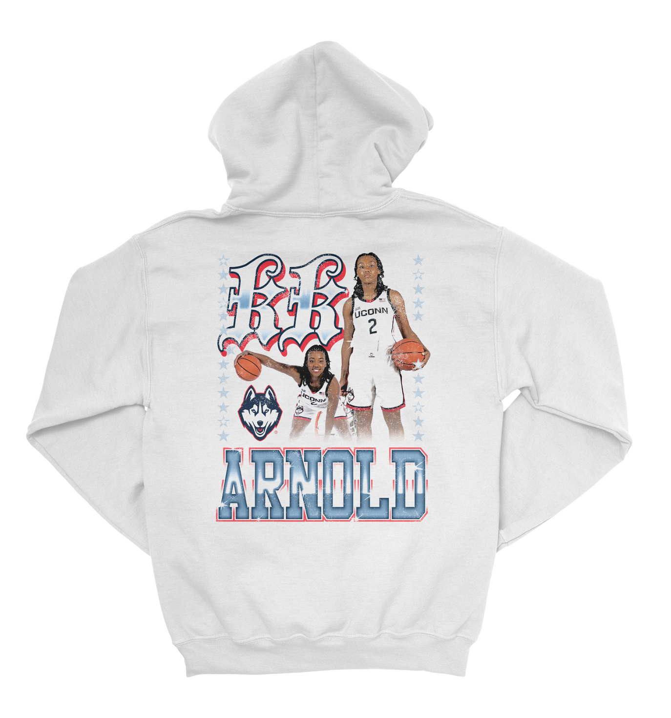 EXCLUSIVE RELEASE: KK Arnold 90s Retro White Hoodie