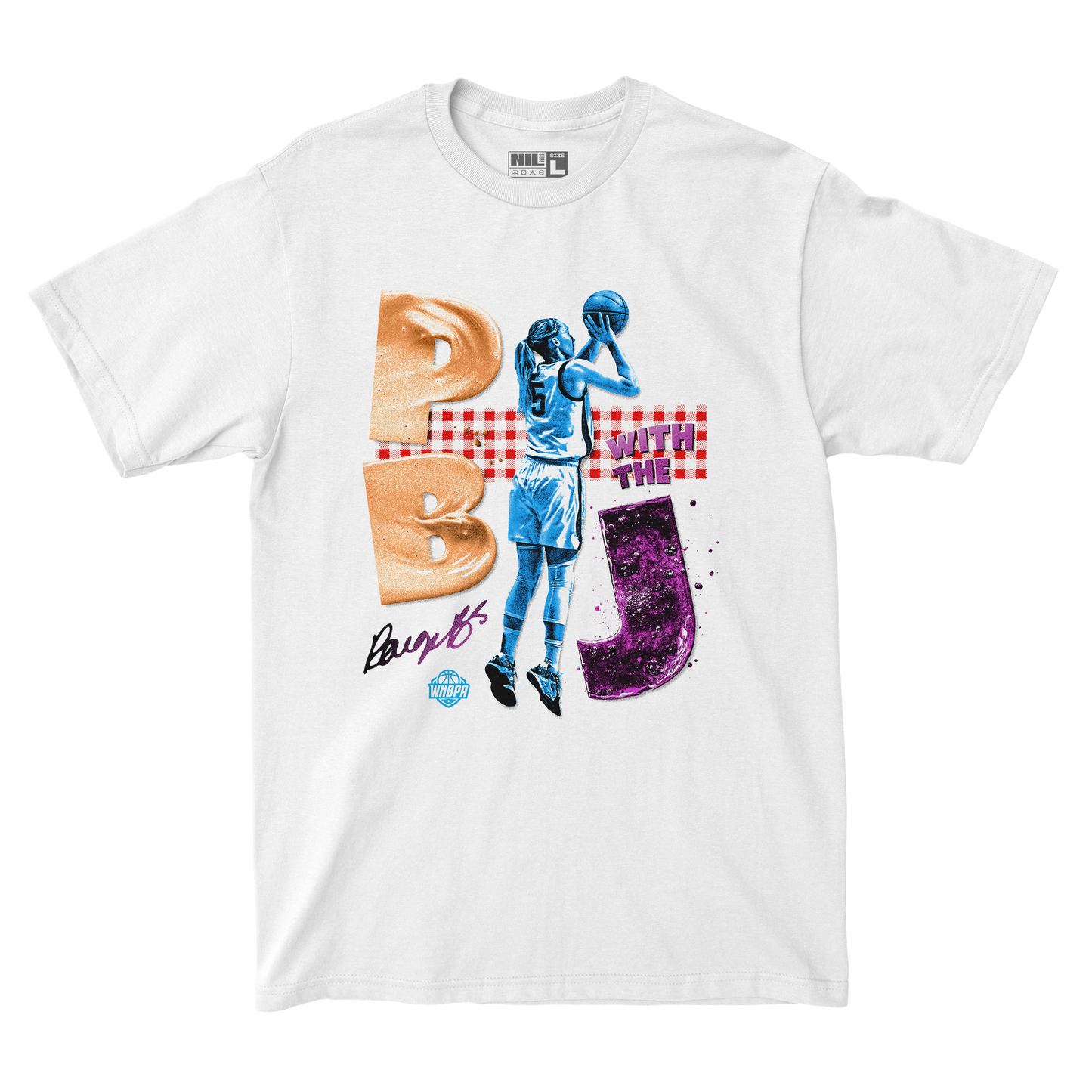 EXCLUSIVE RELEASE: Paige Bueckers PBJ White Tee