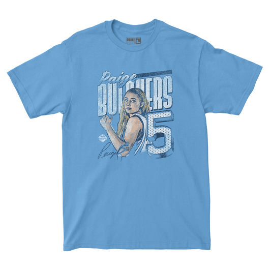 EXCLUSIVE RELEASE: Paige Bueckers Illustration Light Blue Tee