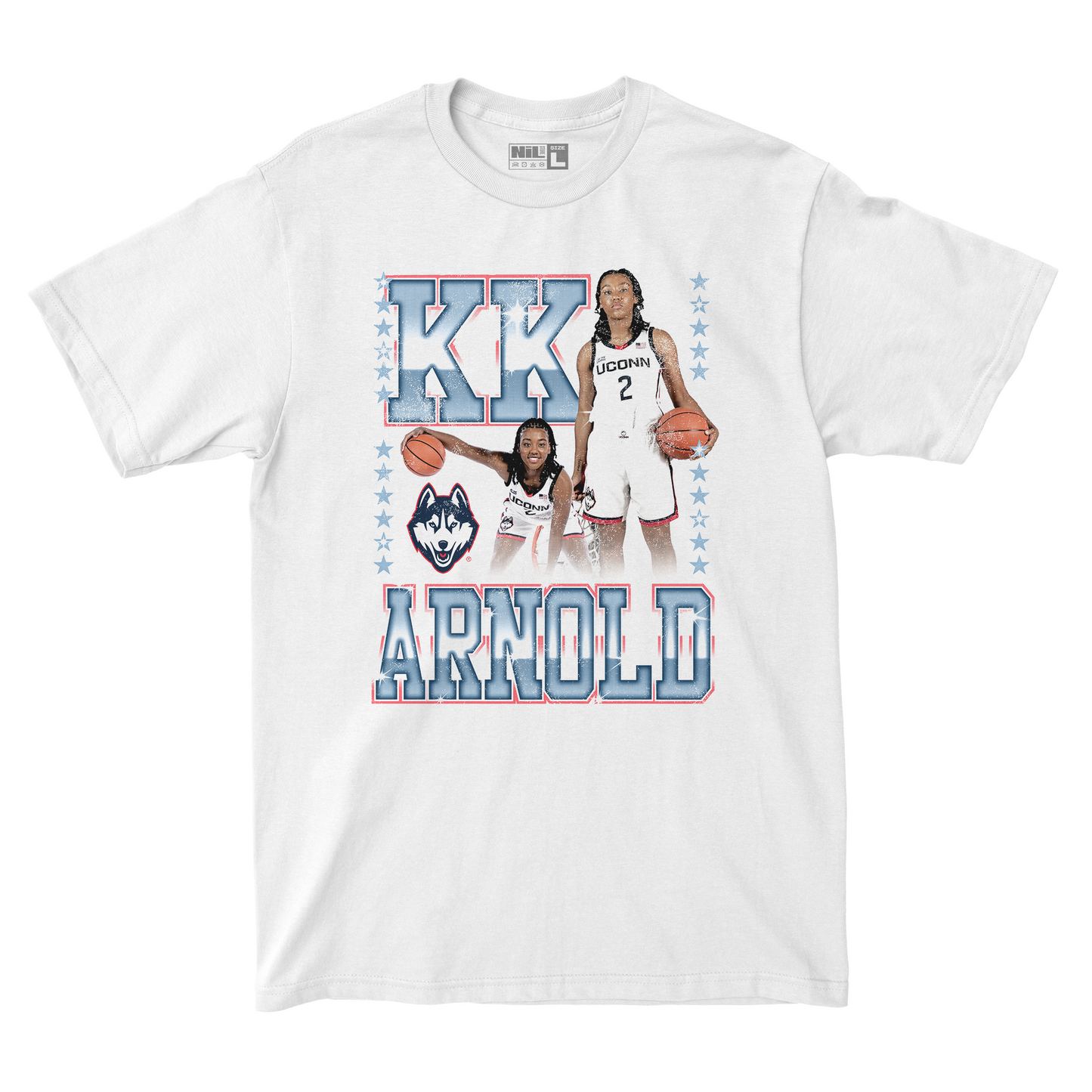 EXCLUSIVE RELEASE: KK Arnold 90s Retro White Tee