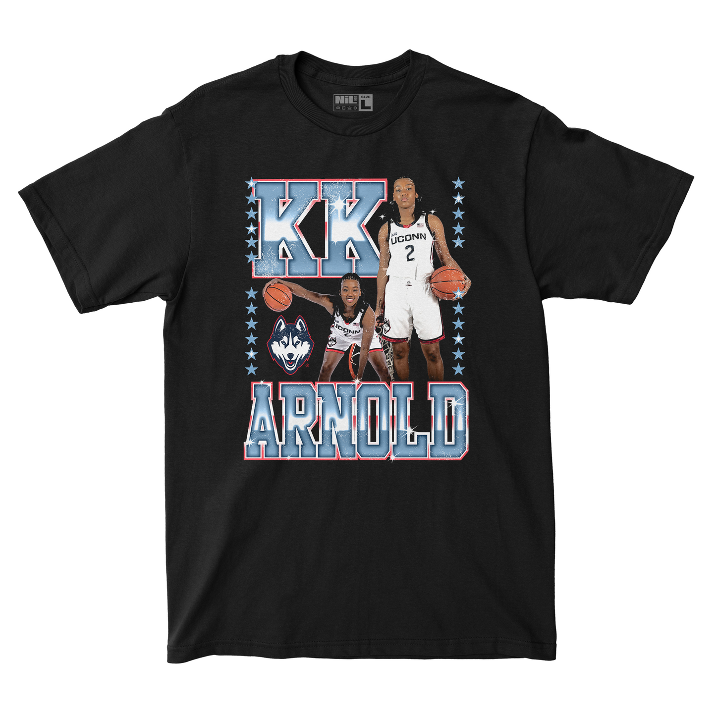EXCLUSIVE RELEASE: Kamorea Arnold 90s Retro Black Tee