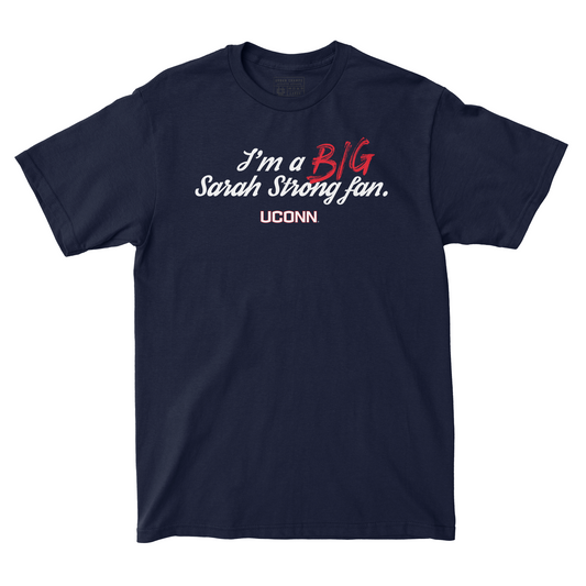 EXCLUSIVE RELEASE: Sarah Strong Big Fan Navy Tee