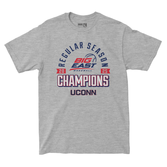 UConn Baseball 2025 Regular Season Champions Big East Locker Room  Tee