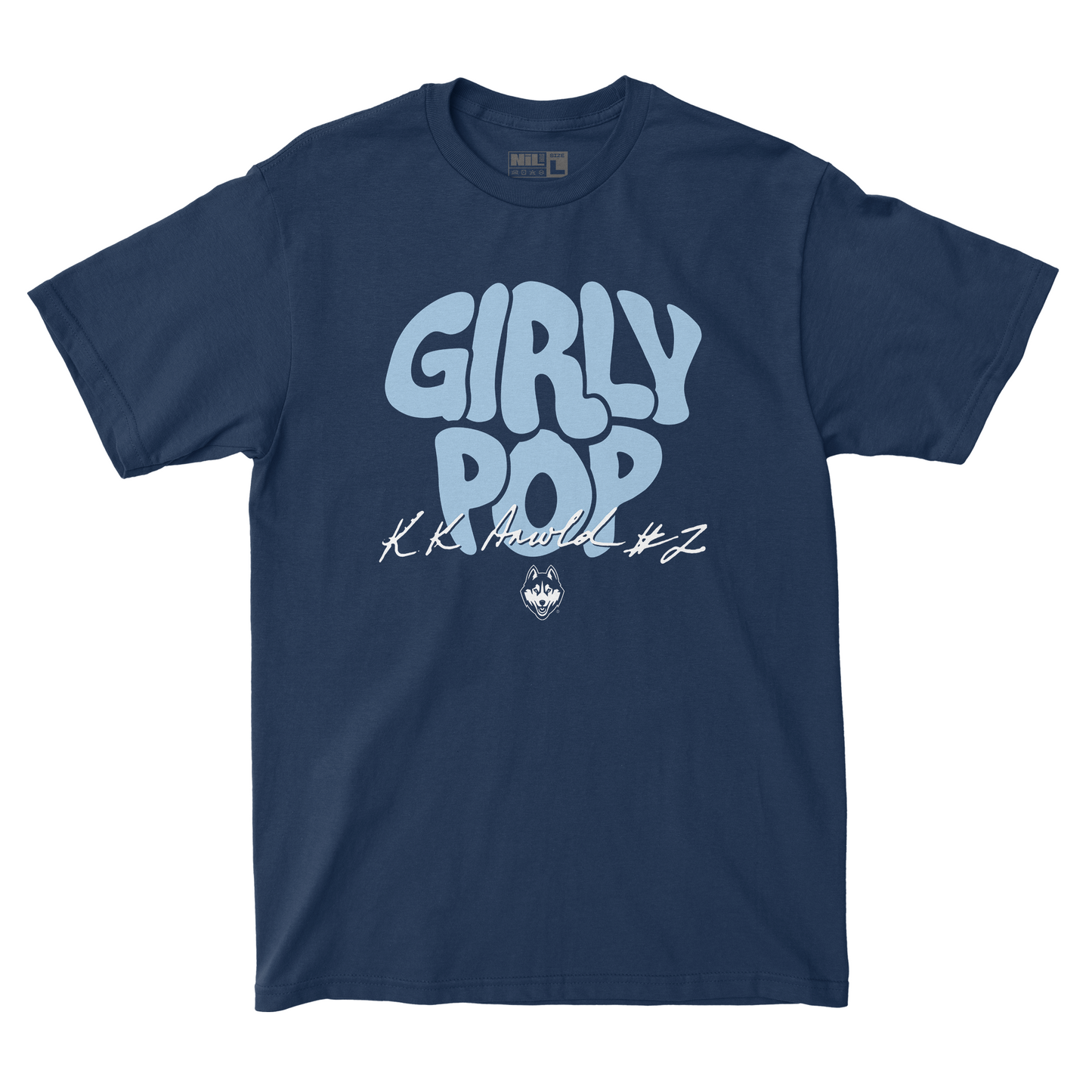 EXCLUSIVE RELEASE: KK Arnold Girly Pops Bubble Navy Tee