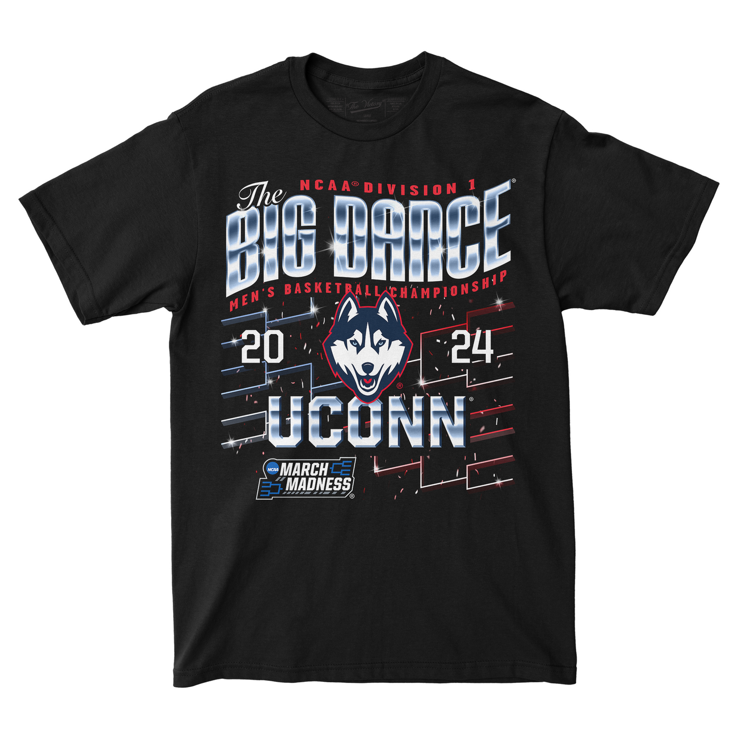 UCONN MBB 2024 NCAA Tournament Streetwear T-shirt by Retro Brand