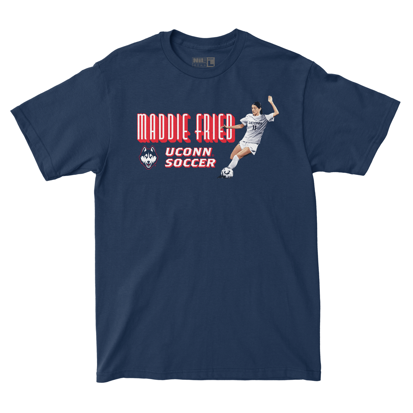 EXCLUSIVE RELEASE: Maddie Fried Illustrated Navy Tee