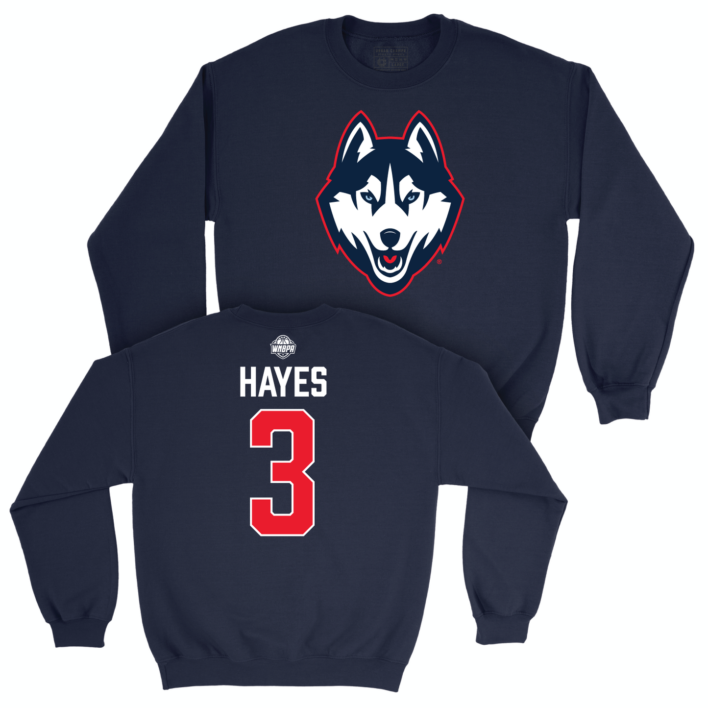 Legacy Collection: UConn Women's Basketball Navy Legacy Crew - Tiffany Hayes | #3