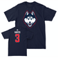 Legacy Collection: UConn Women's Basketball Navy Legacy Tee - Tiffany Hayes | #3